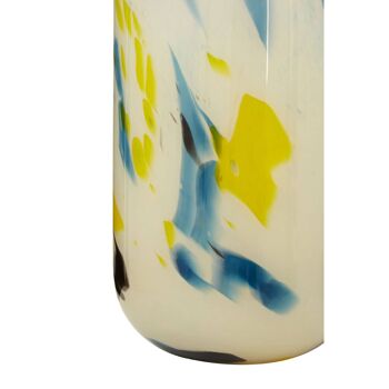 Carra Large Abstract Design Glass Vase 4