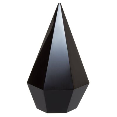 Carrie Black Finish Crystal Ornament