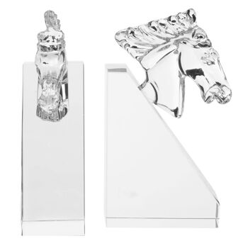 Carrie Set of 2 Horse Bookends 1