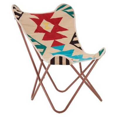 Cefena Multicolour Butterfly Chair