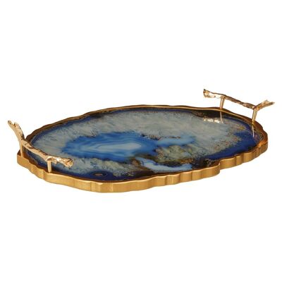 Celina Agate Effect Tray