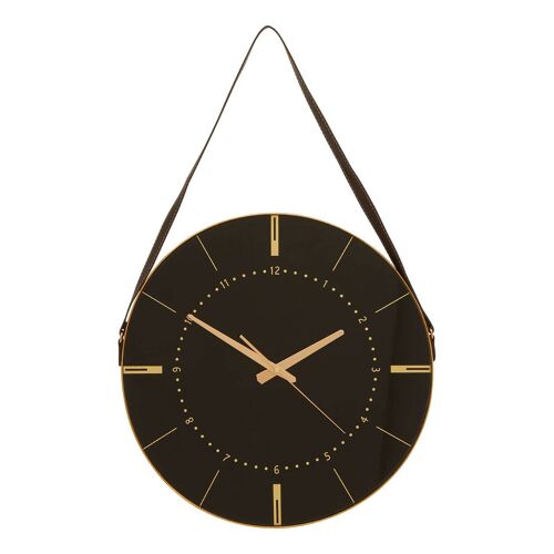 Celina Black / Gold Wall Clock