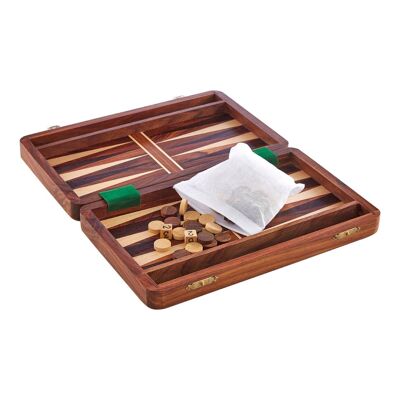 Churchill Backgammon Wood Game