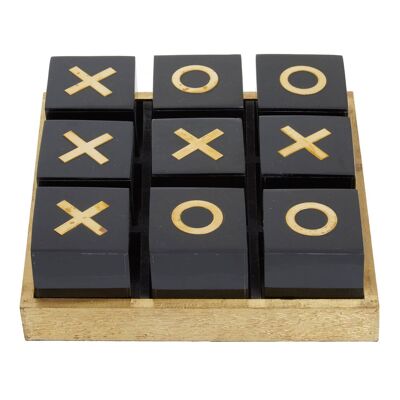 Churchill Games Black Gold Nought and Crosses
