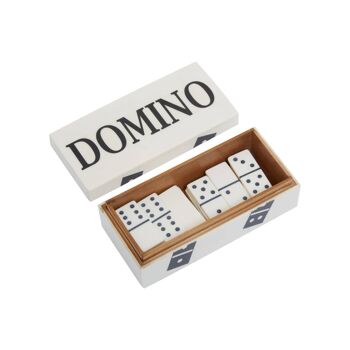 Churchill Games White and Black Domino Box 2