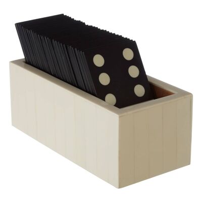 Churchill Games White Domino Set