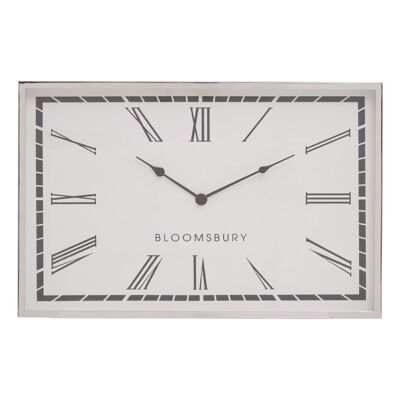 Churchill Stainless Steel/Glass Wall Clock