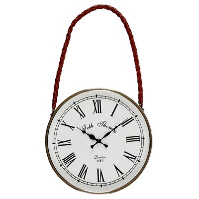 Churchill White Hanging Wall Clock