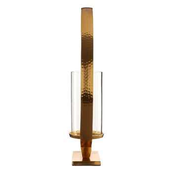 Cirqua Large Gold Finish Candle Holder 3