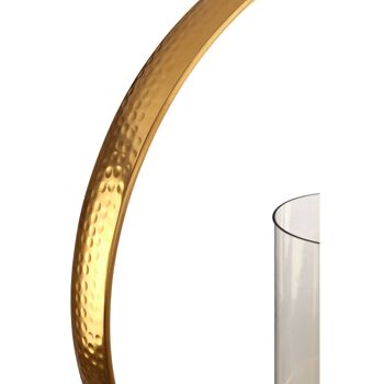 Cirqua Large Gold Finish Candle Holder 4