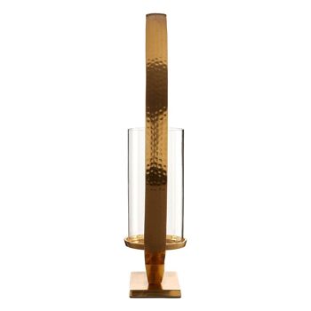 Cirqua Large Gold Finish Candle Holder 7