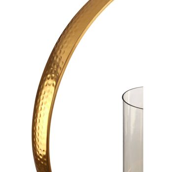 Cirqua Large Gold Finish Candle Holder 8