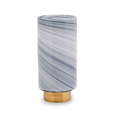 Cleo Large Grey Vase