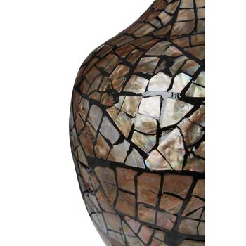 Complements Crackle Mosaic Bottle Vase 2