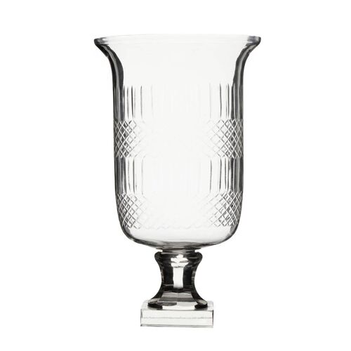 Cortina Medium Diamond Cut Candle Holder