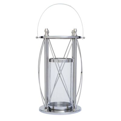 Cruzar Large Silver Lantern