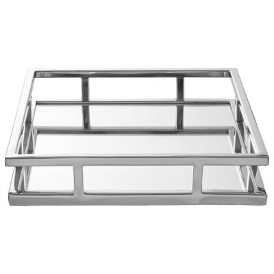 Cruzar Silver Square Tray