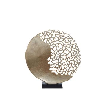 Daito Black Gold Round Sculpture 6