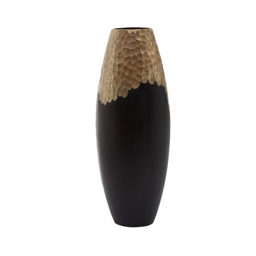 Daito Large Black Gold Vase