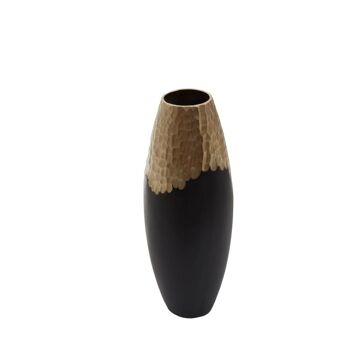 Daito Large Black Gold Vase 6