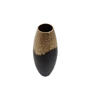 Daito Large Black Gold Vase 7
