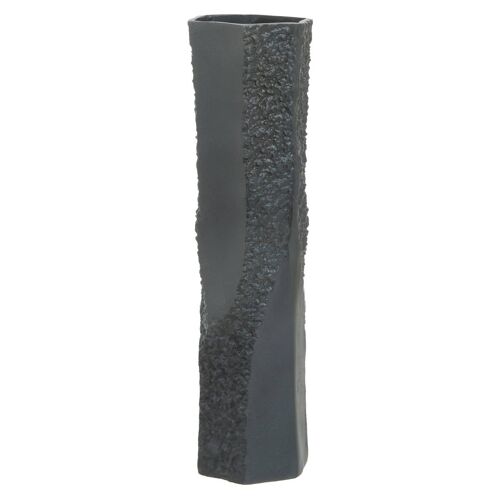 Dante Large Grey Textured Vase