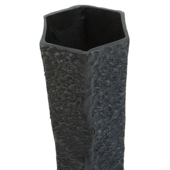 Dante Large Grey Textured Vase 7