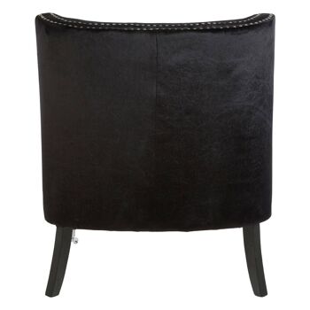 Darlington Black Velvet Chair 4