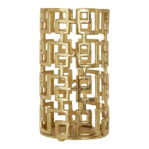 Delphi Gold Finish Candle Holder