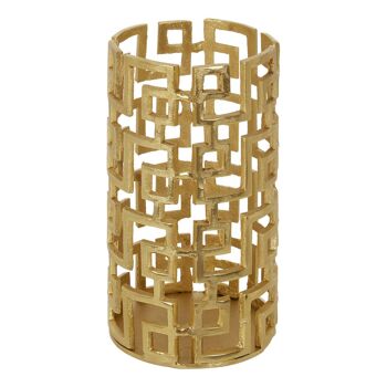 Delphi Gold Finish Candle Holder 2