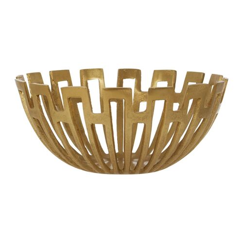 Delphi Small Gold Finish Bowl