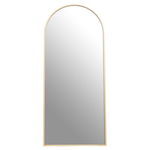 Descartes Gold Finish Wall Mirror