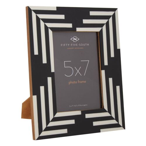 Donato Stripe Photo Frame 5inX7in