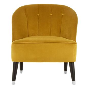 Doucet Dijon Velvet Chair 1