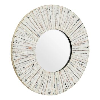 Driftwood White Wash Wall Mirror 2