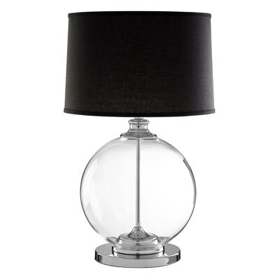 Edna Large Black Table Lamp / EU Plug