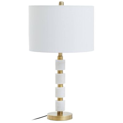 Elin White Marble Table Lamp