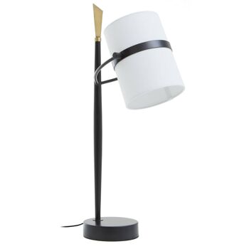 Elis Ivory Shade Table Lamp 1
