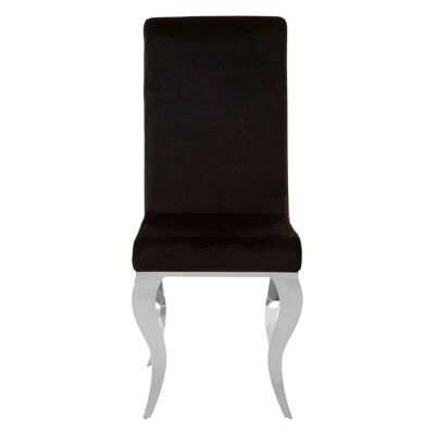 Eliza Dining Chair with Silver Frame