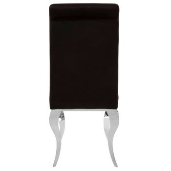 Eliza Dining Chair with Silver Frame 4