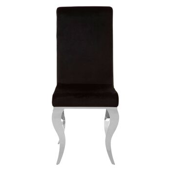 Eliza Dining Chair with Silver Frame 5