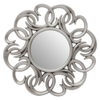 Entwined Silver Swirl Wall Mirror 4