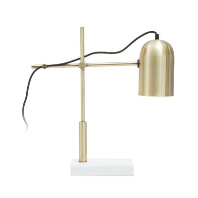 Equipoise Gold Shade Desk Lamp