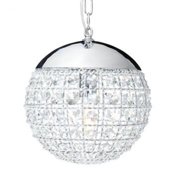 Fifty Five South Crystal Beads Pendant Light 1