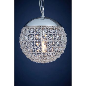 Fifty Five South Crystal Beads Pendant Light 2