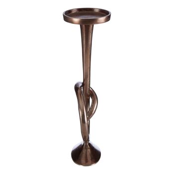 Fifty Five South Twist Bronze Candle Holder 7
