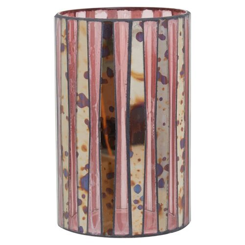 Gaia Pink Large Candle Holder