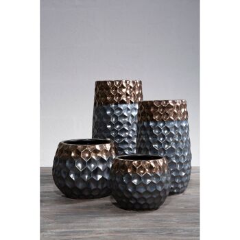 Galaxy Large Metallic Planter 3