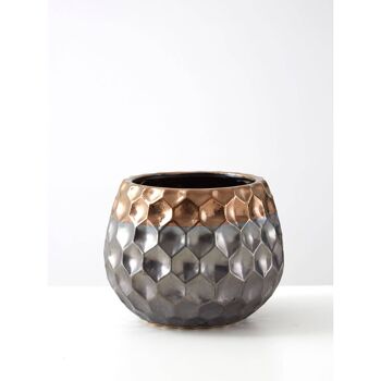 Galaxy Large Metallic Planter 6