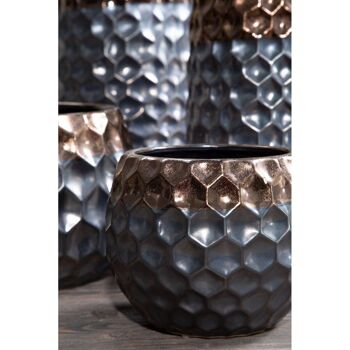 Galaxy Large Metallic Planter 8